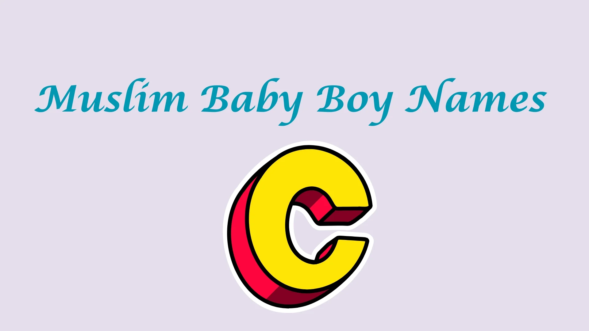 Muslim baby boy names starting with C