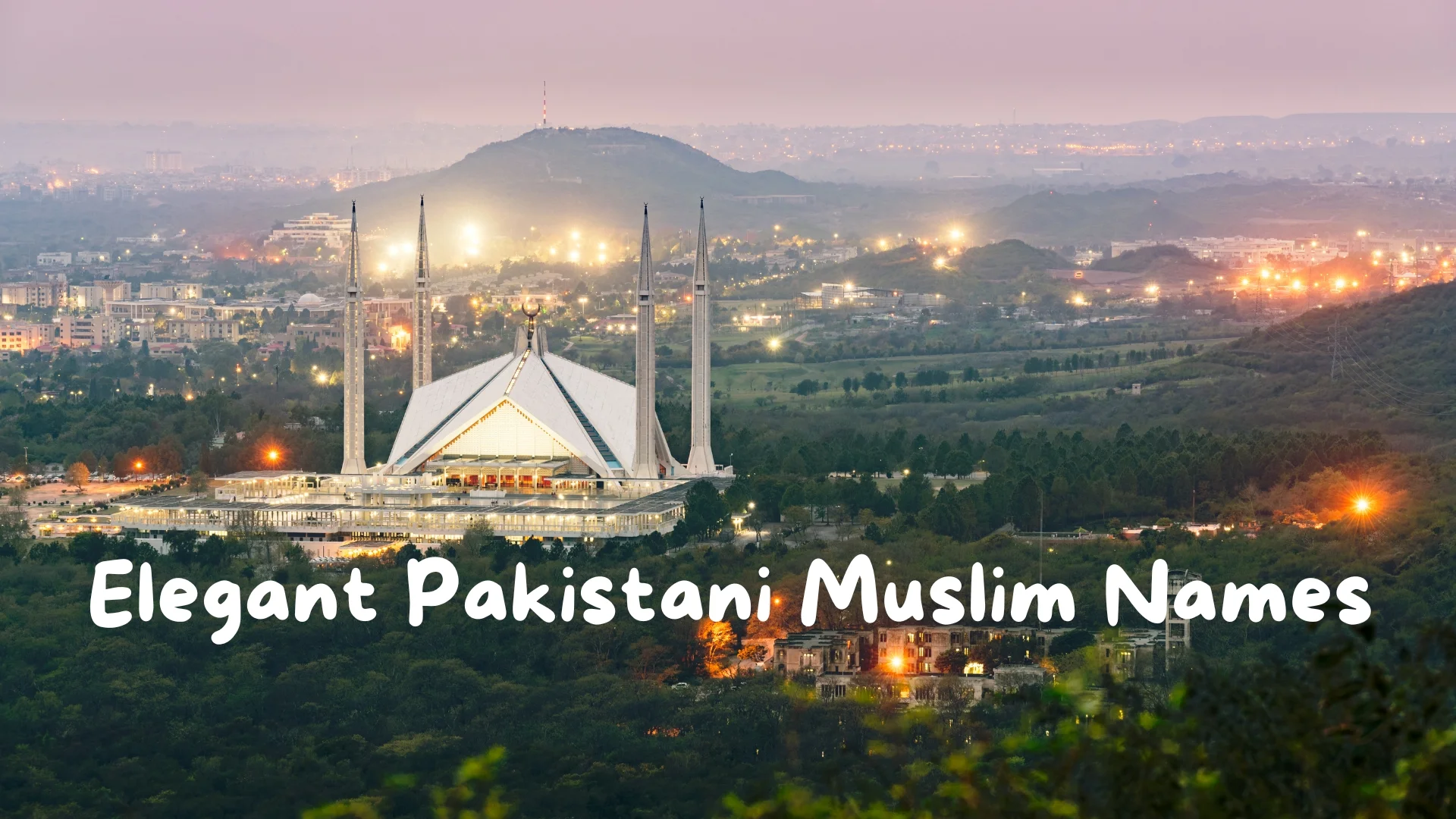 Elegant Pakistani Muslim Names for Newborns