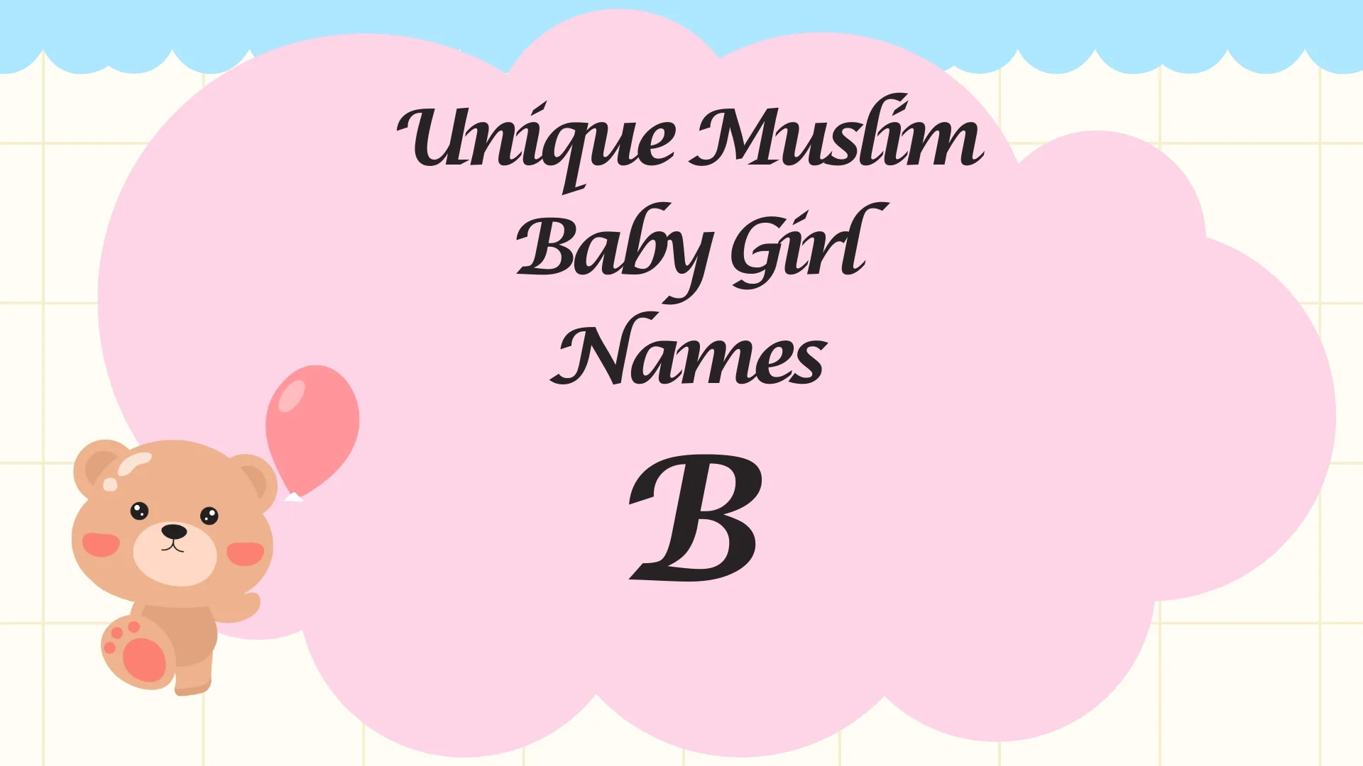 Unique Muslim baby girl names that start with Z