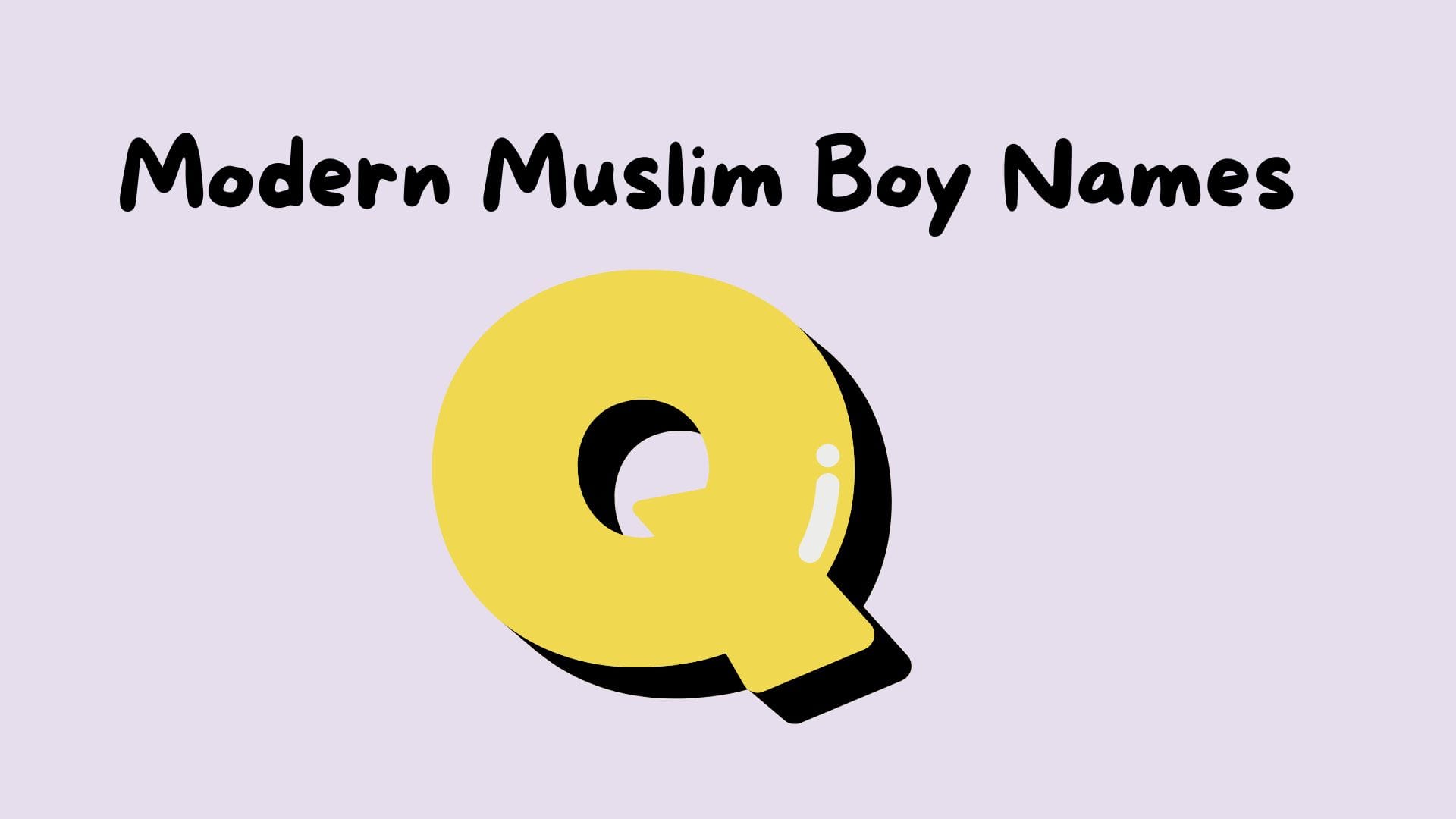 Modern Muslim Baby Boy Names Starting with Q